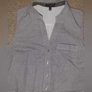 The Limited Ashton Striped Sleeveless Dress